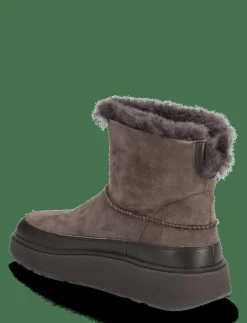 GEN-FF MINI DOUBLE-FACED SHEARLING BOOTS - Platta ankelboots