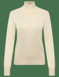 Glossy Knit Turtleneck Sweater - Polotröjor