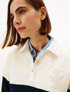 GOLD BTN RUGBY TERRY SWTSRT - Sweatshirts