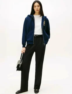 GOLD CREST TERRY ZIP THROUGH - Huvtröjor