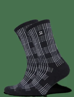 Golf Plaid Socks - Strumpor