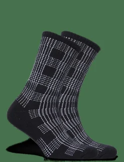 Golf Plaid Socks - Strumpor