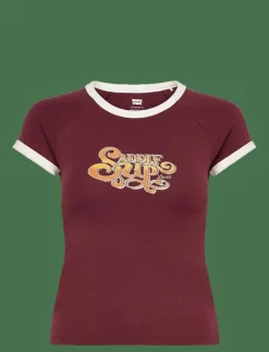 GR RILEY RAGLAN TEE GLITZ SADD - T-shirts