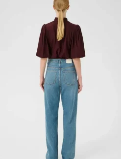 GZrifa button balloon top - Kortärmade blusar