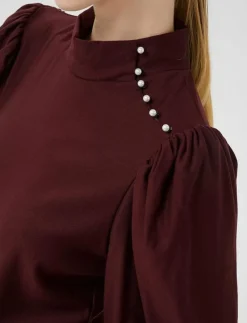 GZrifa button balloon top - Kortärmade blusar