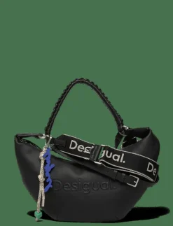 HALF LOGO ZANTE BLACK - Axelremsväskor