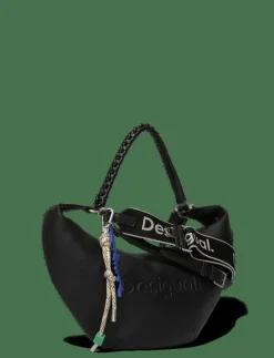 HALF LOGO ZANTE BLACK - Axelremsväskor