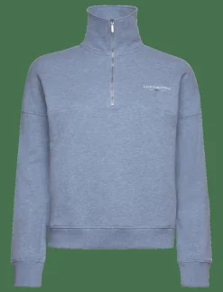 Half-Zip Logo Sweatshirt - Sweatshirts