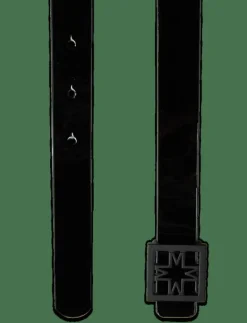 Hazel double length patent iconic leather belt - Skärp