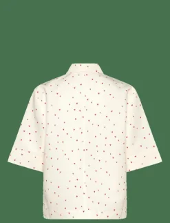 Heart Printed Shirt - Kortärmade skjortor