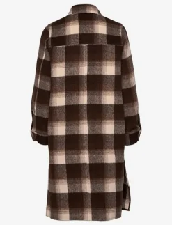 Helia long check shirt - Overshirts