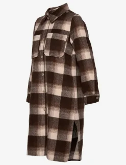 Helia long check shirt - Overshirts