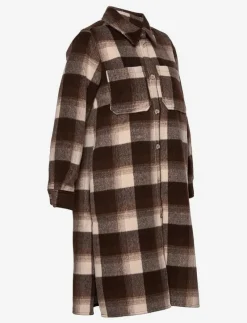 Helia long check shirt - Overshirts