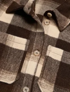 Helia long check shirt - Overshirts