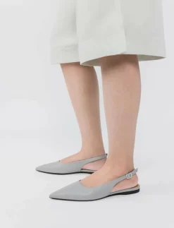 HERMINE - Platta slingbacks