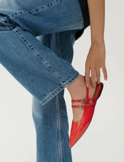 HERMINE - Platta slingbacks