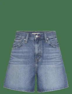 HIGH BAGGY SHORT WORN MEMORY S - Jeansshorts