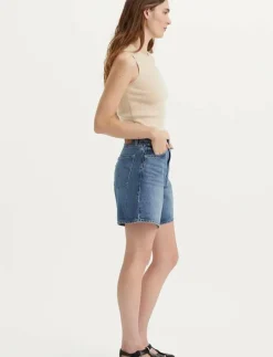 HIGH BAGGY SHORT WORN MEMORY S - Jeansshorts