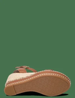 Hilarie Burnished Leather Espadrille - Kilklackar