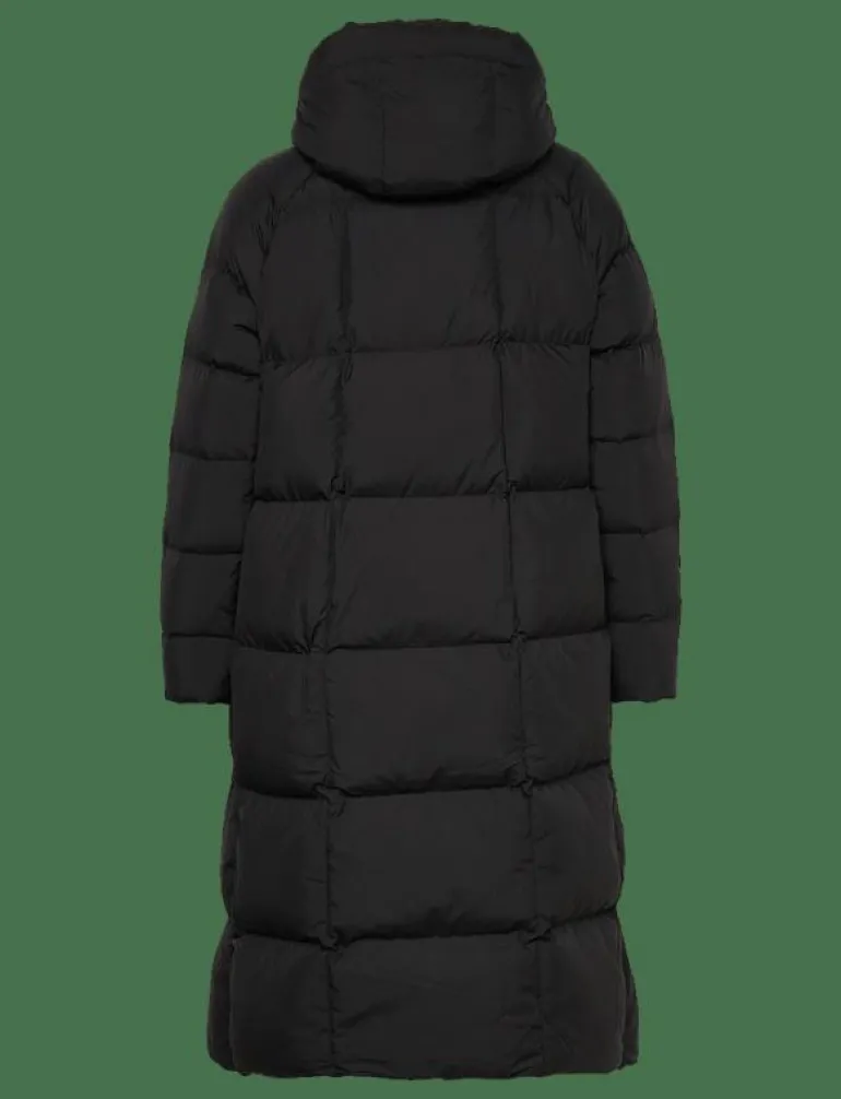 Hooded Down Puffer Coat - Dunkappor