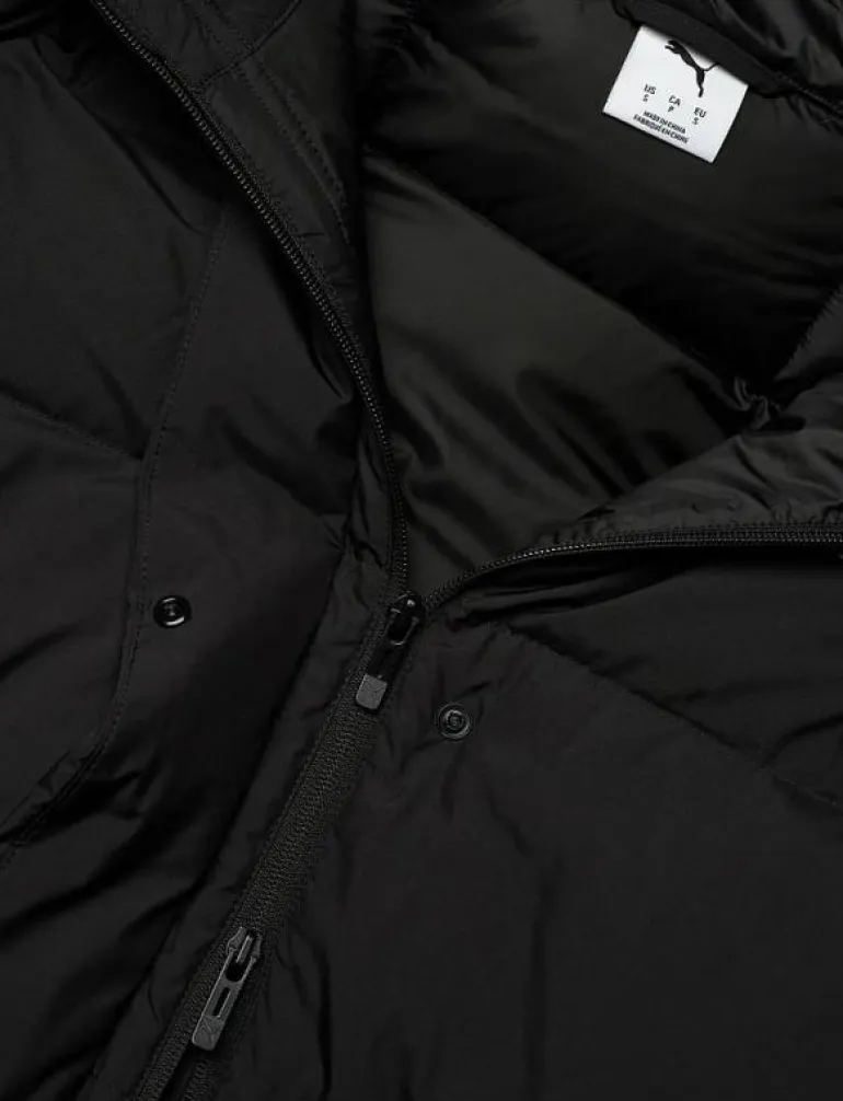 Hooded Down Puffer Coat - Dunkappor