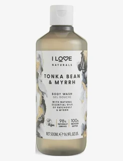 I LOVE Naturals Body Wash Tonka Bean & Myrrh 500ml - Kroppsvård