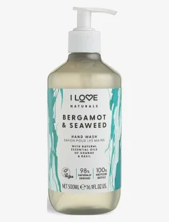 I LOVE Naturals Hand Wash Bergamot & Seaweed 500ml - Flytande tvål