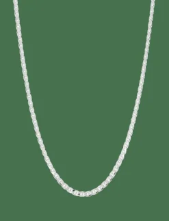 IX Curb Medi Chain Silver - Kedjehalsband