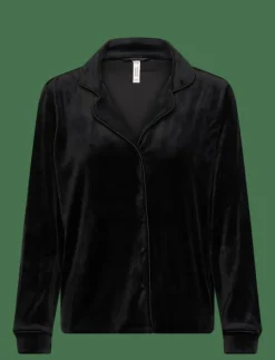 JACKET LS VELOURS PIPING - Överdelar