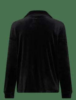 JACKET LS VELOURS PIPING - Överdelar