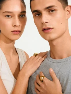 JAMESON ring gold-plated - Ringar