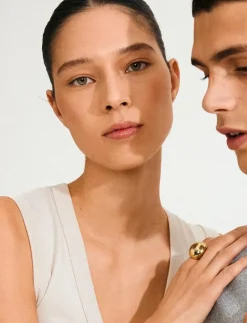 JAMESON ring gold-plated - Ringar