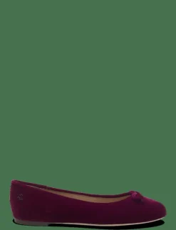 Jayna III Velvet Flat - Ballerinas