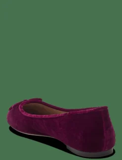 Jayna III Velvet Flat - Ballerinas