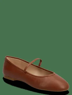 Jayna Nappa Leather Mary Jane Flat - Ballerinas
