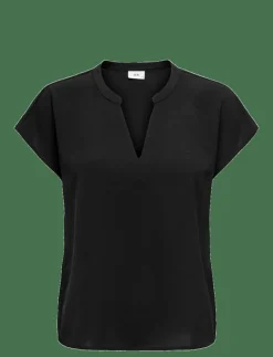 JDYLION LIFE S/S TOP WVN - T-shirts