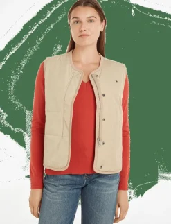 JERSEY LINED VEST - Vadderade västar