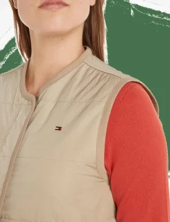 JERSEY LINED VEST - Vadderade västar