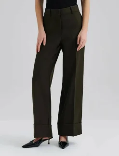 Jordyn Mid Rise Wide pants - Kostymbyxor