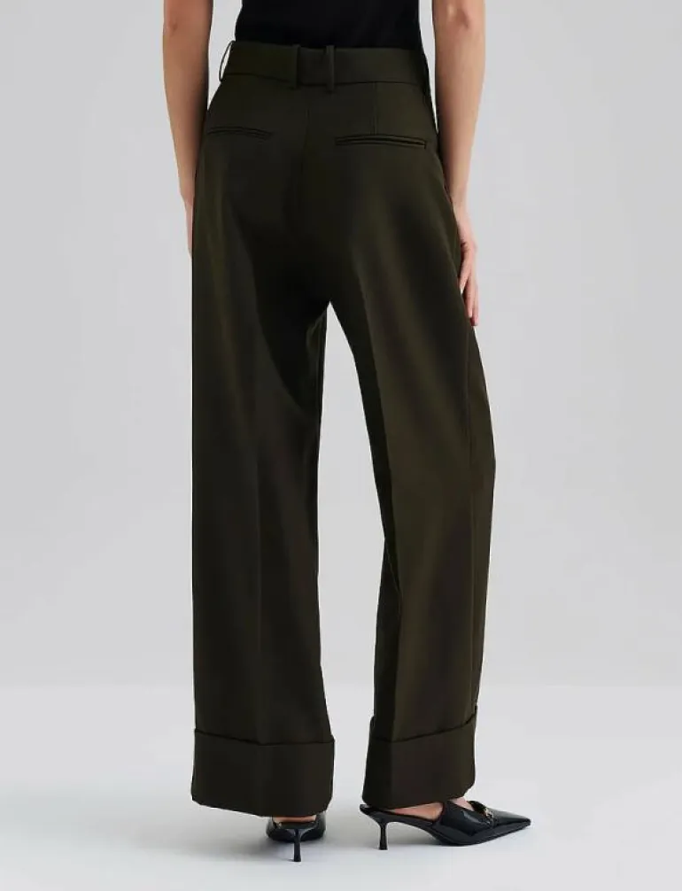 Jordyn Mid Rise Wide pants - Kostymbyxor