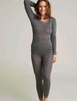 JULIANA T-SHIRT LONG SLEEVE WOOL - Underställströjor