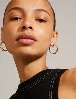 JULITA recycled hoop earrings - Hoops