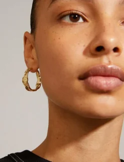 JULITA recycled hoop earrings - Hoops