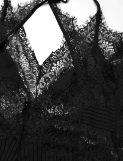 JUMPSUIT PLISSE ZAPHIRA - Nattlinnen