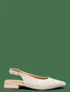 Kala Bouclé - Platta slingbacks