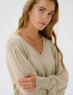 KAlone v-neck Pullover - Stickat