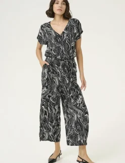 KAmira Plain Weave Jumpsuit Printed - Jumpsuits