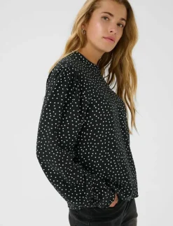 KArea Printed Blouse - Långärmade blusar