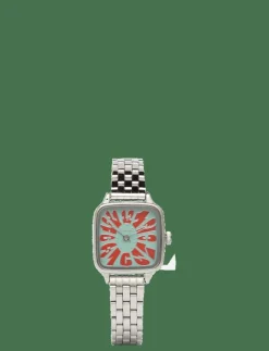 Kate Estate Flower Silver Coral - Analog klocka