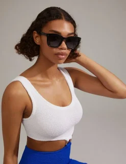 KATYA iconic retro sunglasses black - D-form